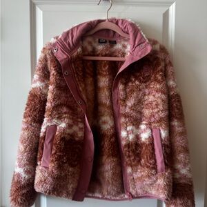 BILLABONG Size Small Rose Fleece Jacket
